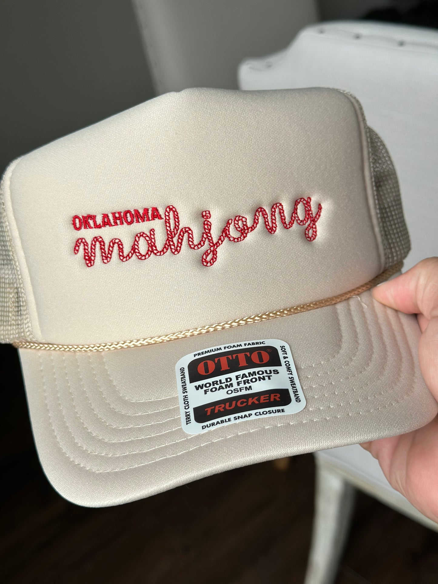 Mahjong Okie Hat