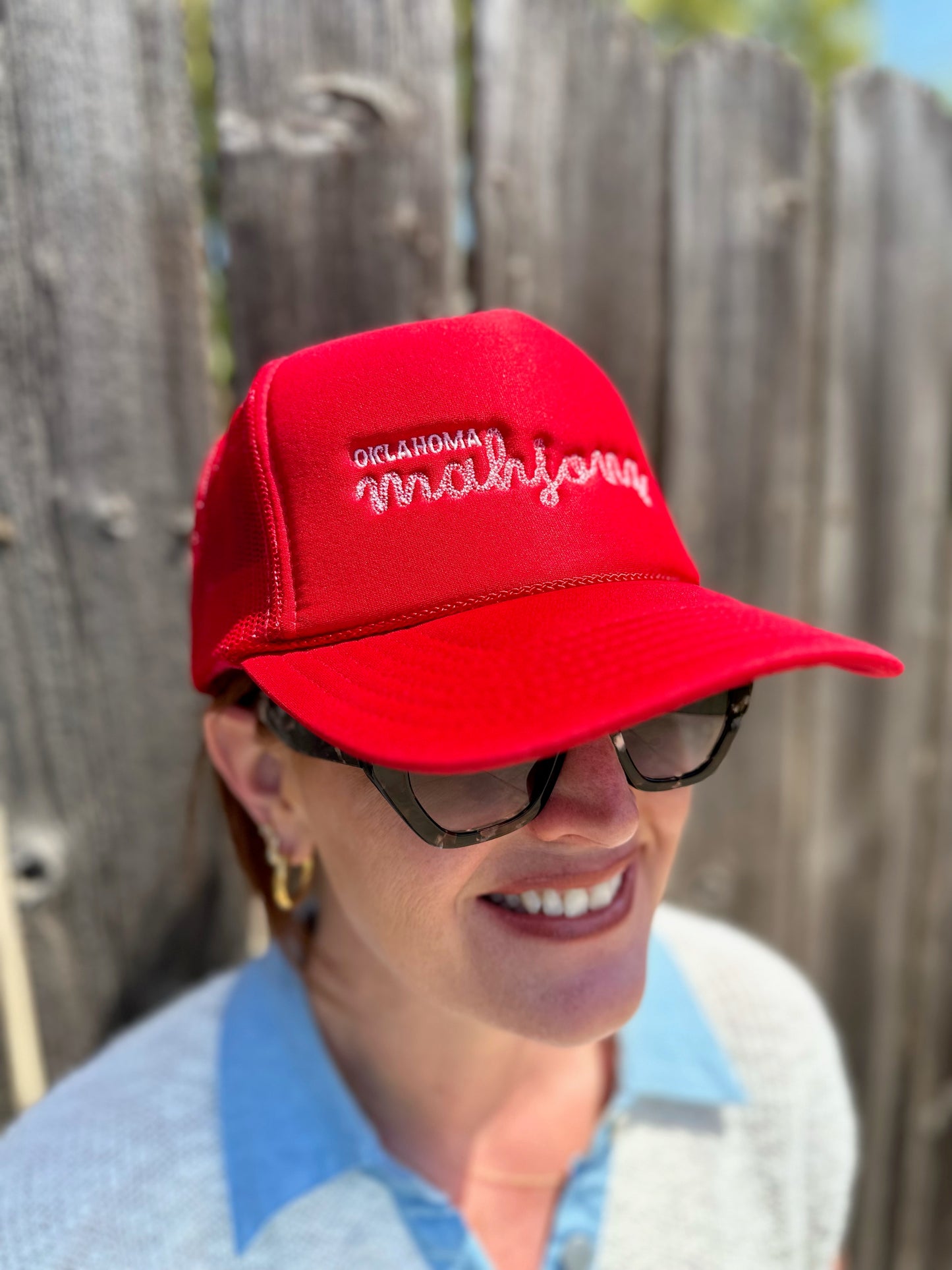 Mahjong Okie Hat