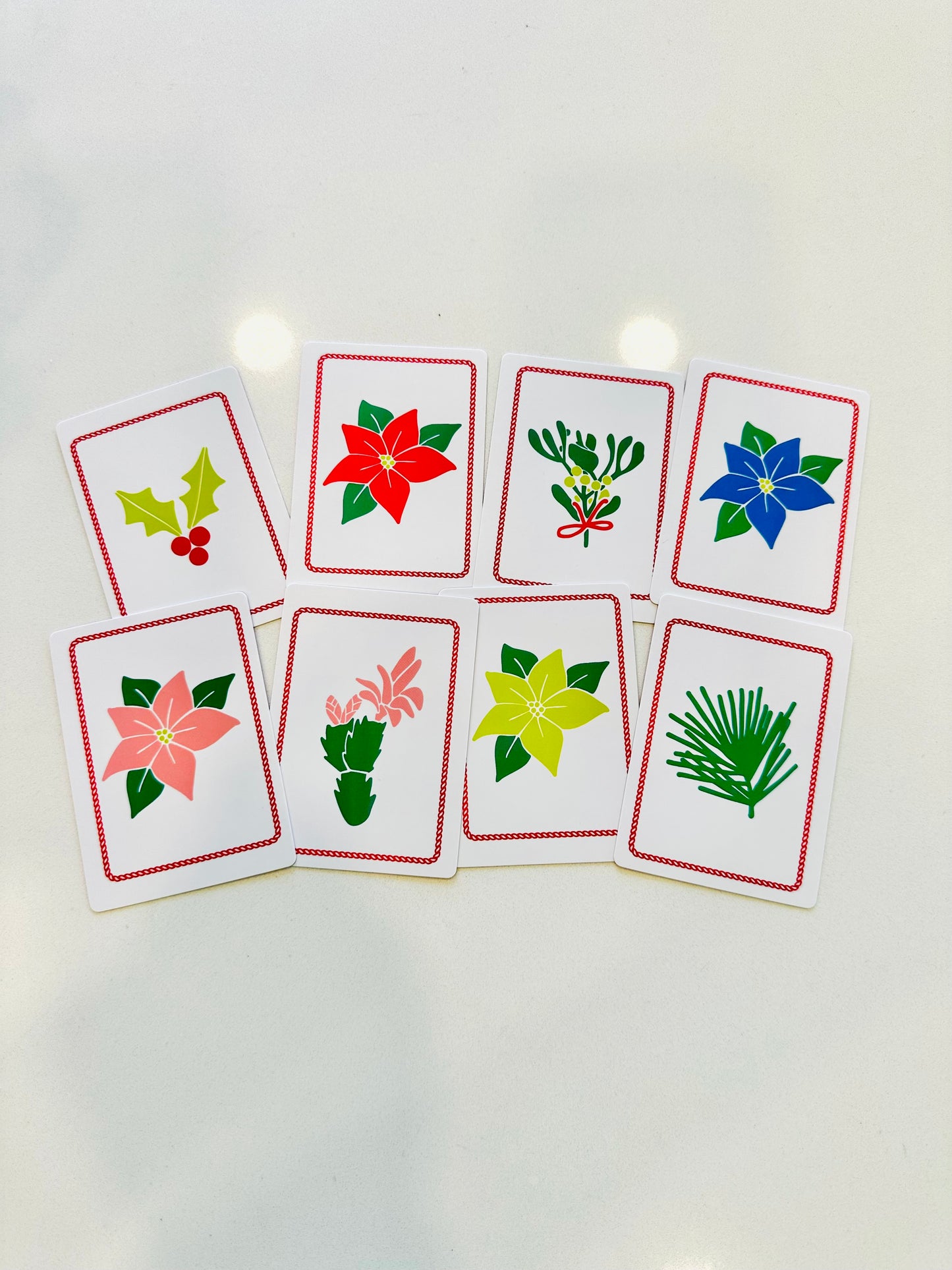 Christmas Mahjong Cards