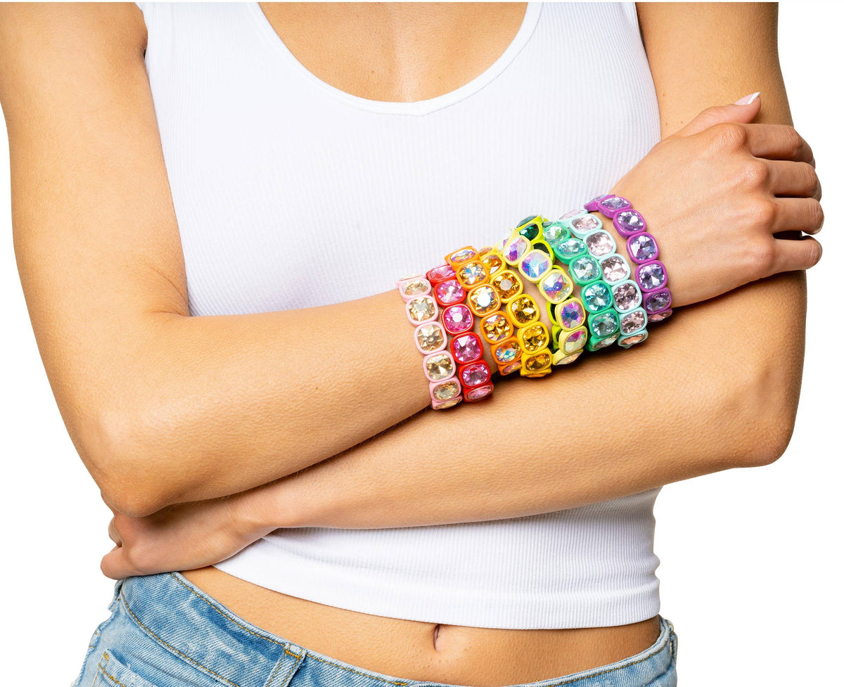 Ice Crystal Bracelets in Assorted Colors
