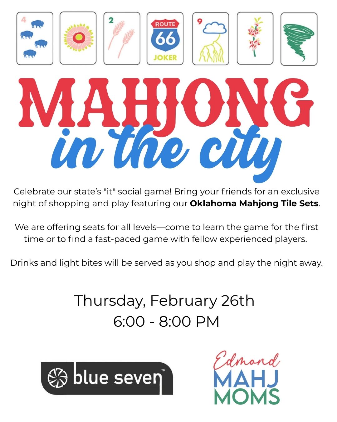 2.26 Mahj in the City @ Blue 7