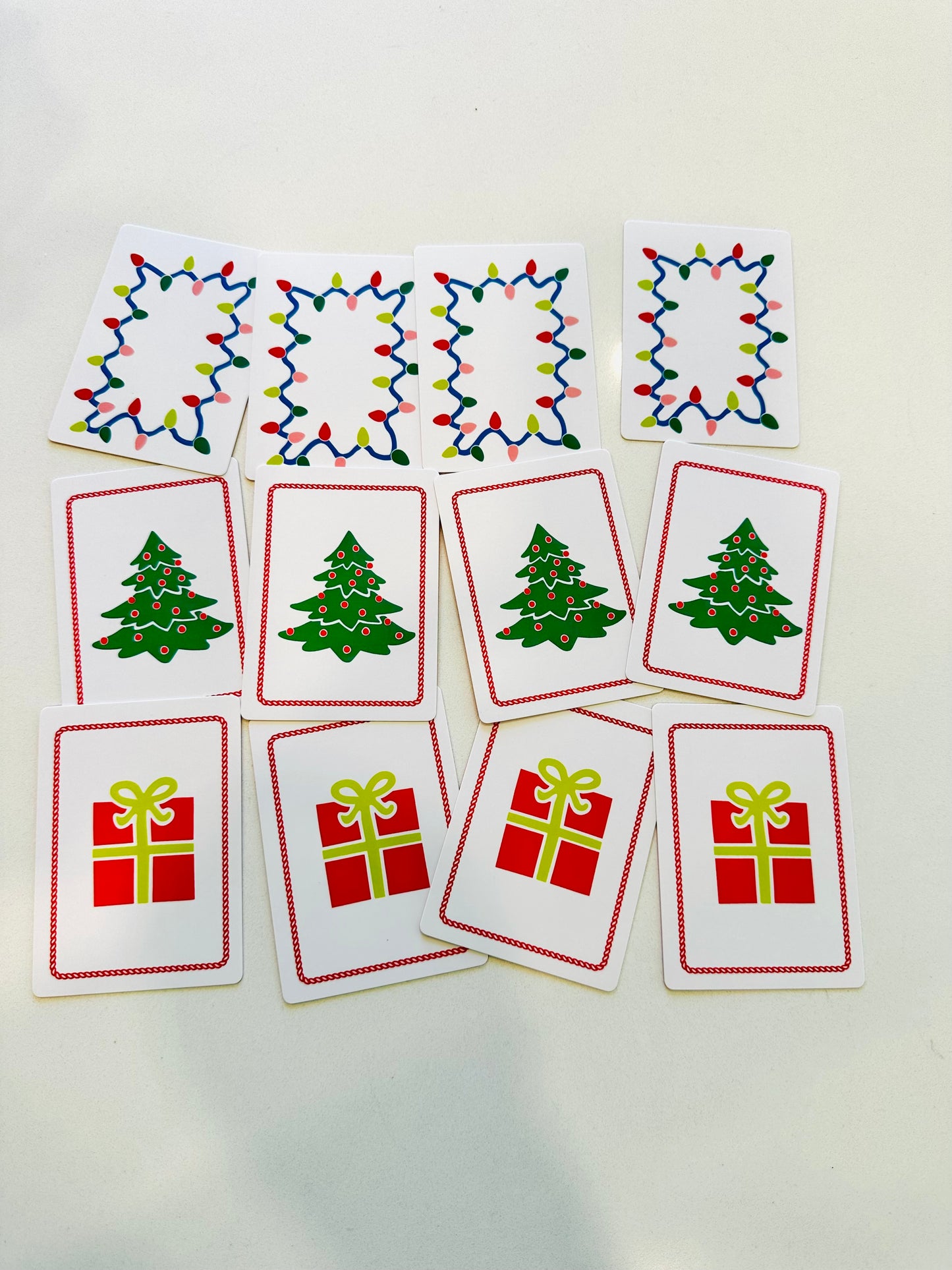 Christmas Mahjong Cards